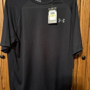 Under Armour Men's Charcoal Short Sleeve Tee